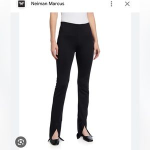 Rosetta Getty split cuff skinny scuba pants